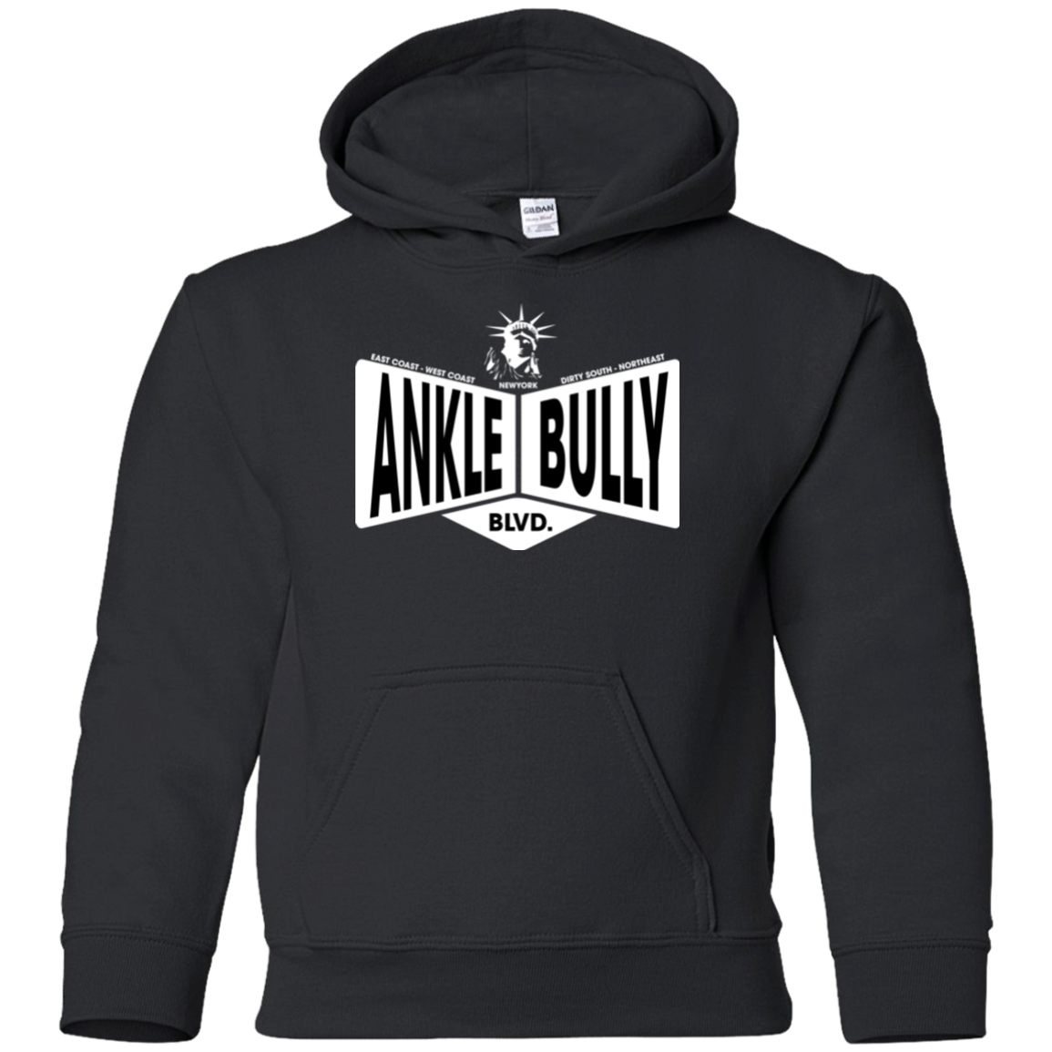 Ankle Bully Blvd Youth Hoodie
